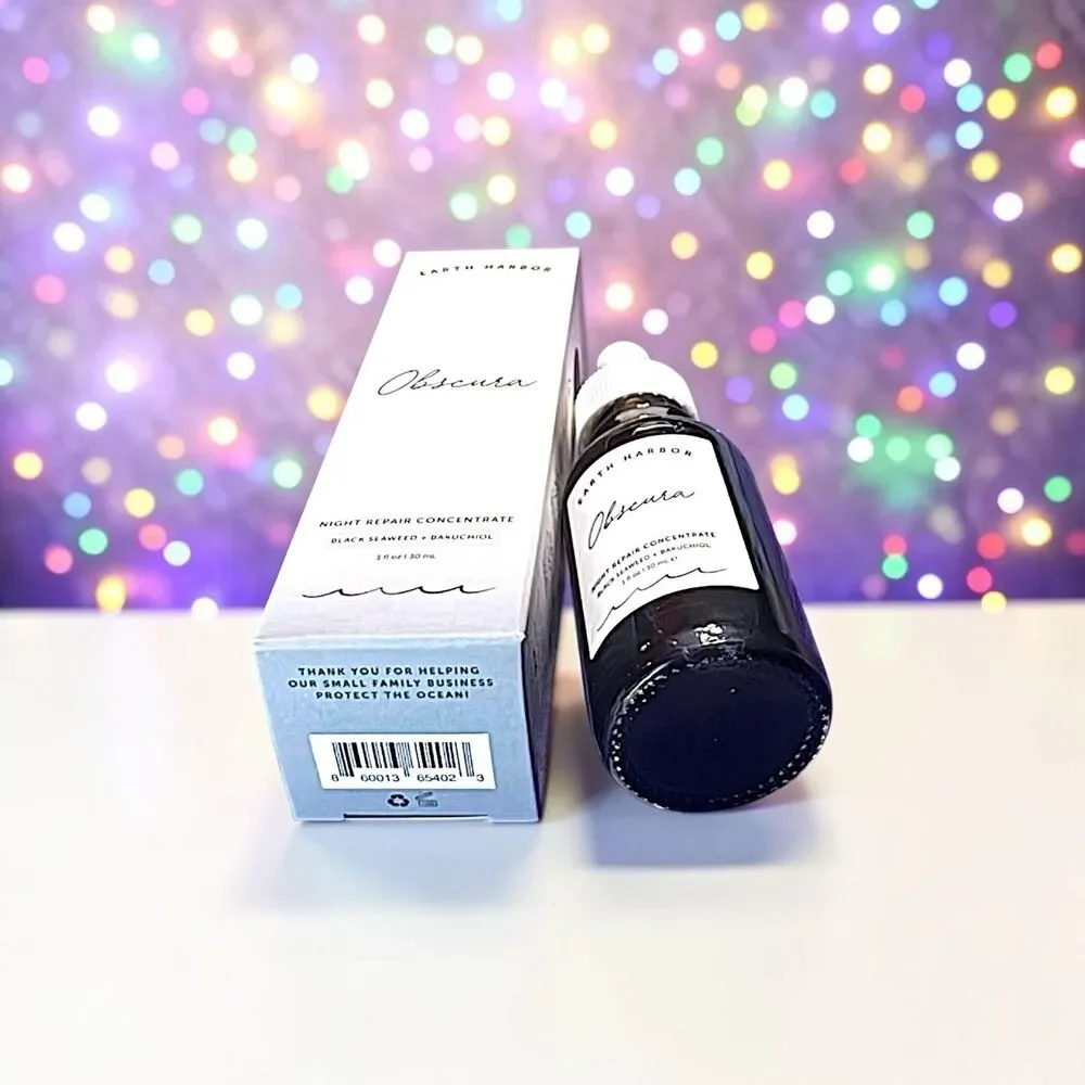 Earth Harbor Obscura Night Repair Concentrate Black Seaweed + Bakuchiol 1 fl oz